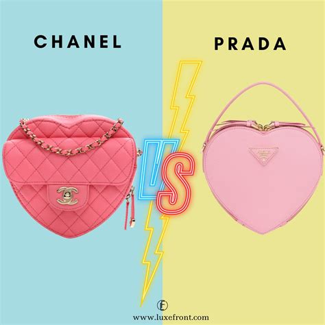 prada vs chanel bag.